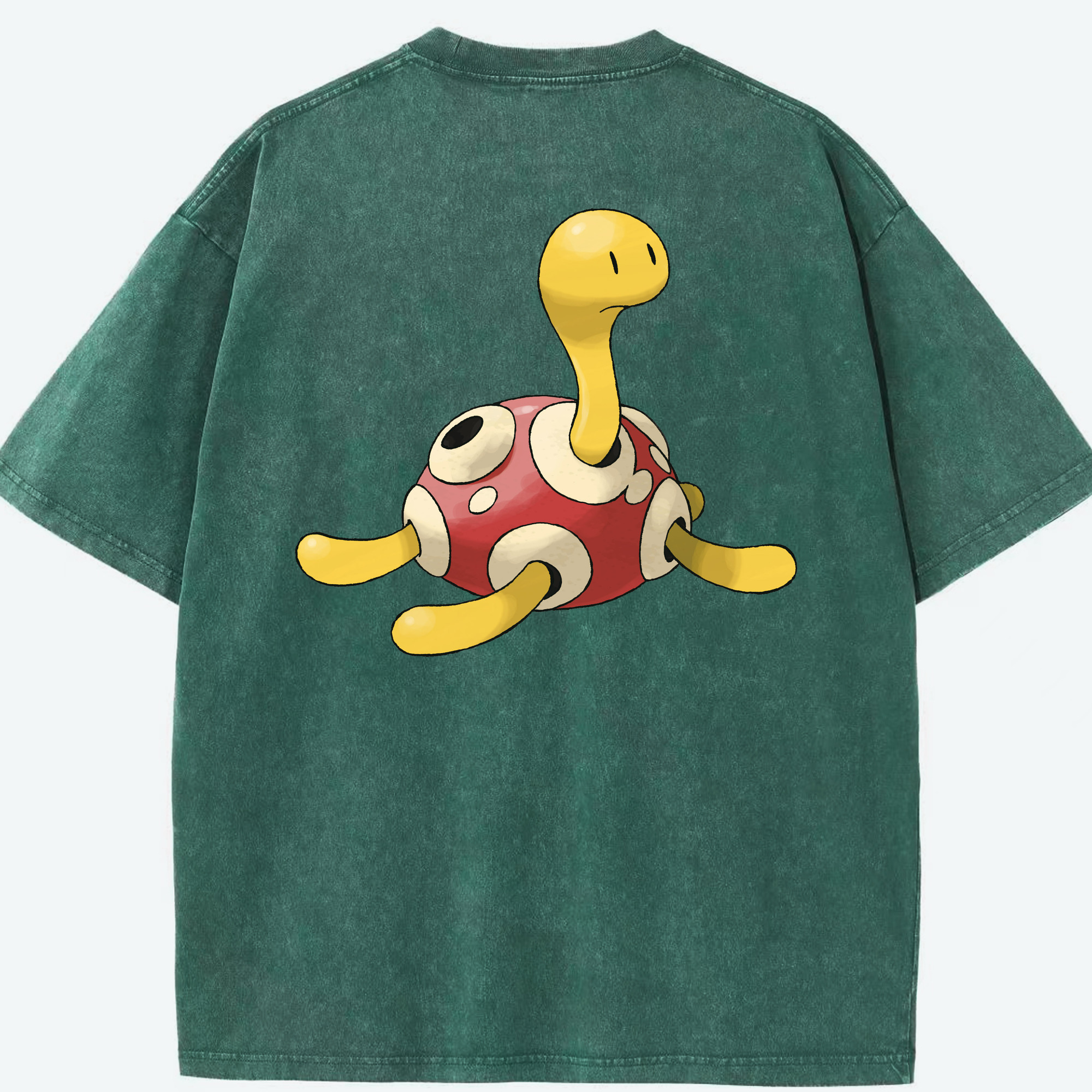 （画像用） ポケットモンスター Pokémon 綿100% ヴィンテージ風 半袖Tシャツ（背面プリント）